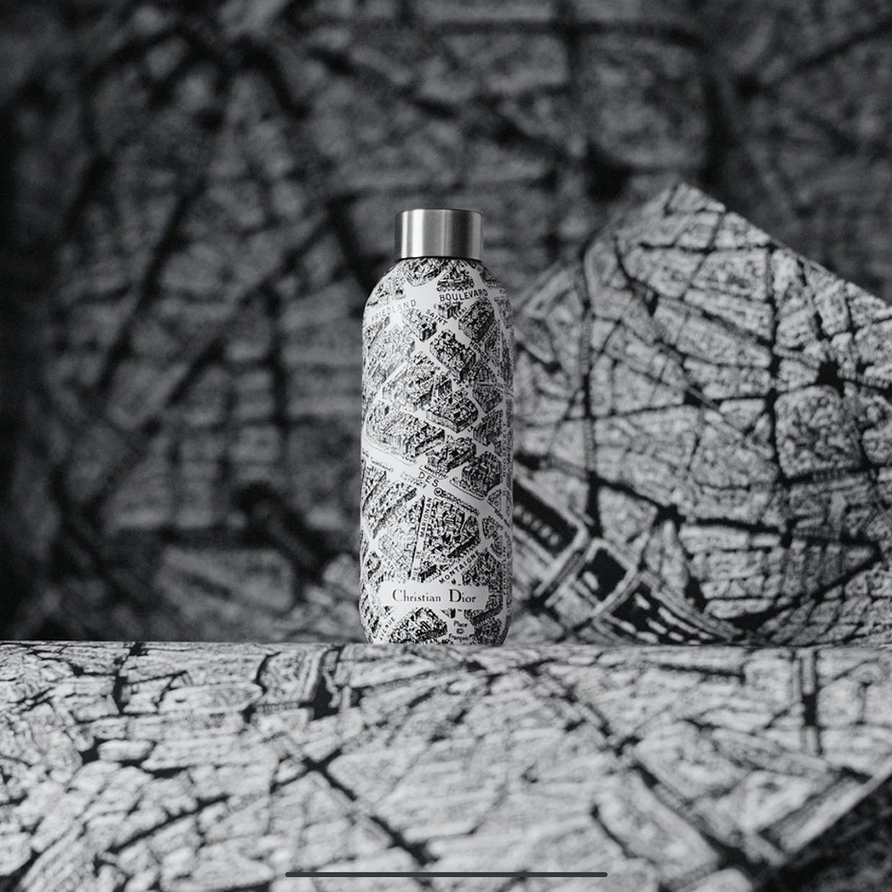 Dior Black and White Patterned Bottle